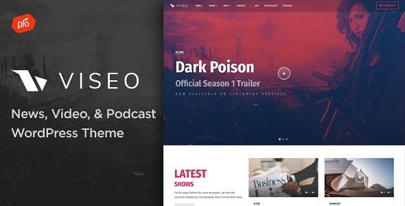 Viseo Theme Nulled News, Video, & Podcast Theme Free Download