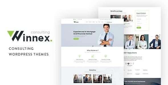 Winnex Business Consulting WordPress Themes Nulled