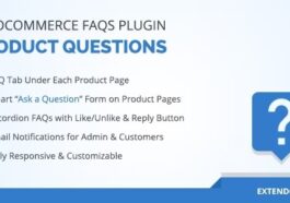 WooCommerce FAQ plugin Nulled