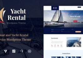 Yacht and Boat Rental Service Theme Nulled