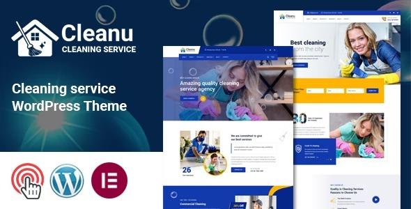 free download Cleanu - Cleaning Services WordPress Theme nulled