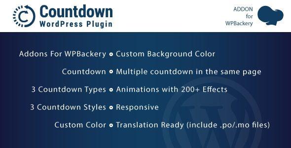 free download Countdown - Addons for WPBakery Page Builder WordPres Plugin nulled