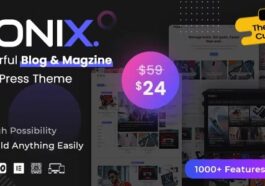 Fonix Nulled Newspaper & Magazine WordPress Theme Free Download