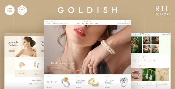 Free Download Goldish - Jeweler WooCommerce Theme nulled