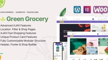 Free Download Green Grocery - Online Supermarket & Organic Grocery Ecommerce Theme nulled