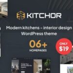 free download Kitchor - Interior Design WordPress Theme nulled