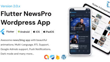 free download NewsPro - Flutter News App For Wordpress nulled