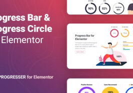 free download Progresser – Progress Bar and Progress Circle for Elementor nulled