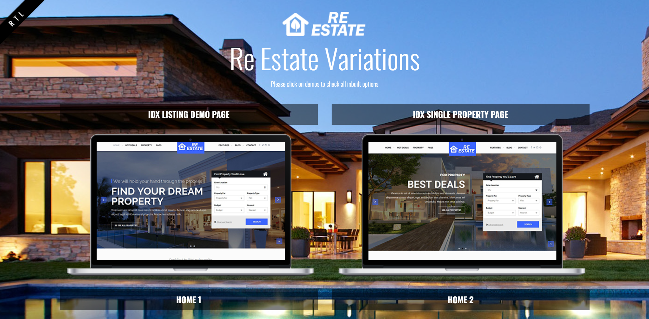 free download ReEstate - Real Estate with MLS IDX Listing Realtor Theme nulled