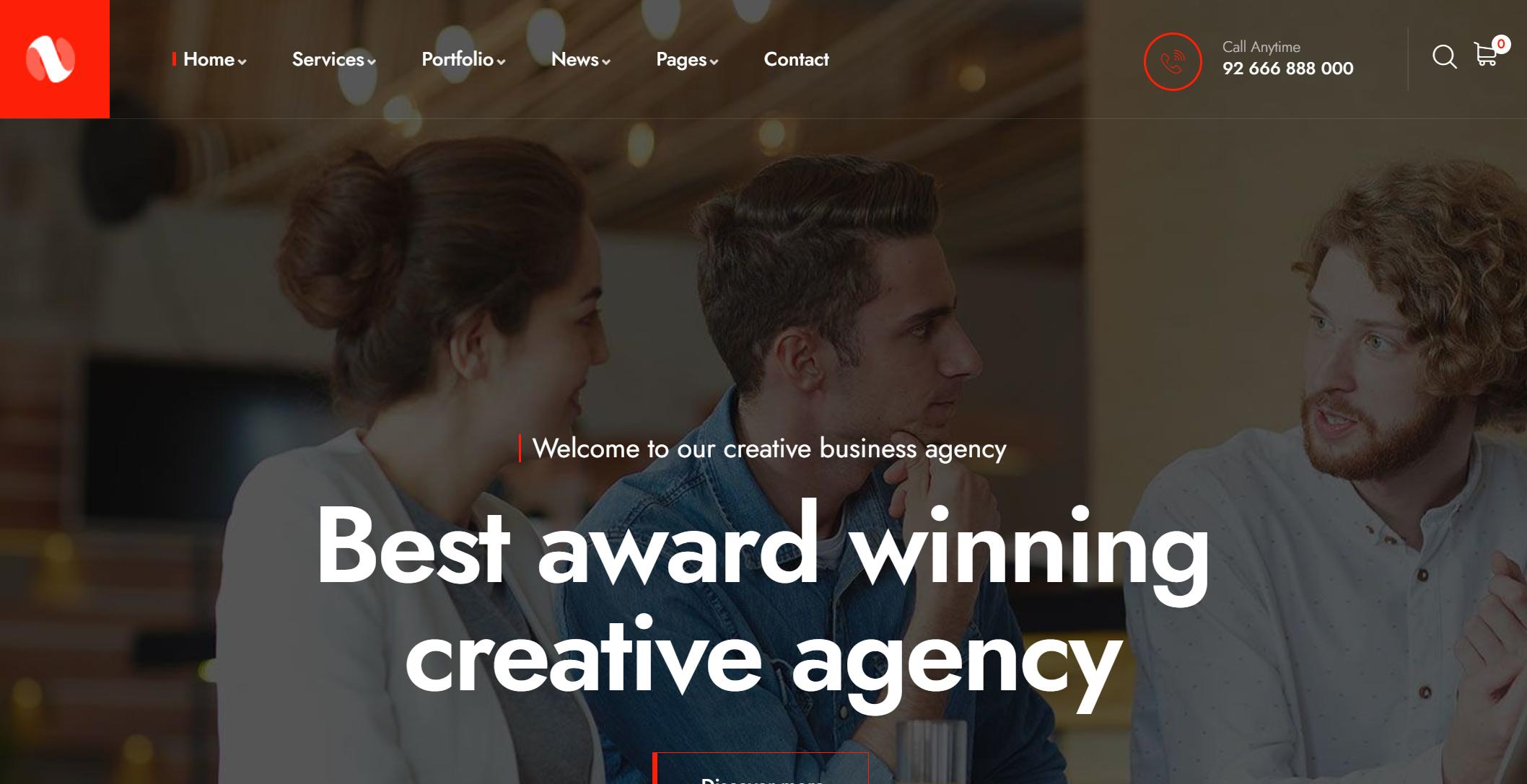 free download Sominx - Creative Business Agency WordPress Theme nulled