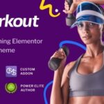 free download The Workout - Trainer Fitness WordPress Theme nulled