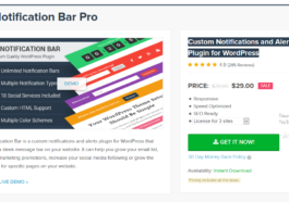 free download WP Notification Bar Pro nulled