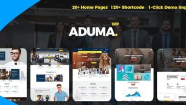 Aduma Nulled Consulting, Finance, Business WordPress Theme Free Download