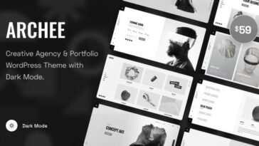 Archee Nulled Creative Agency & Portfolio WordPress Theme Free Download