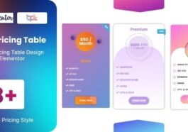 BWD Pricing Table for elementor Nulled