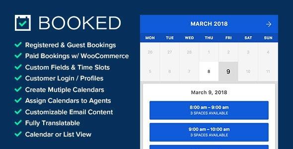 Booked Nulled Appointment Booking for WordPress Free Download