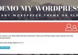 Demo My WordPress – Temporary WordPress Install Creator Nulled