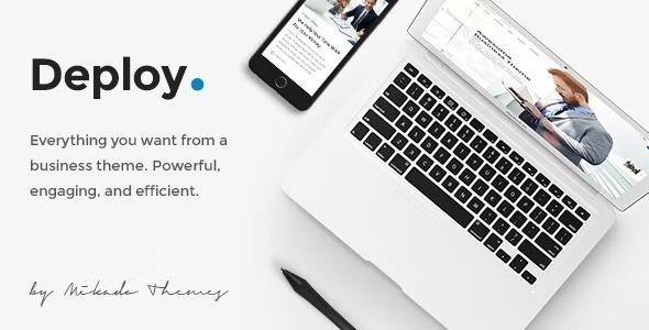 Deploy Consulting & Business WordPress Theme Nulled