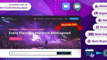 Eventmie Pro Nulled Online Offline Event and Courses Ticket Sales and Management Multi Vendor Platform Free Download