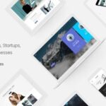 Fluid Startup and App Landing Page Theme Nulled
