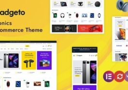 Gadgeto Electronics Store Elementor WooCommerce Theme Nulled Free Download