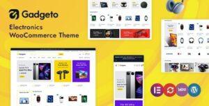 Gadgeto Electronics Store Elementor WooCommerce Theme Nulled Free Download