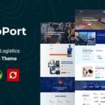 Geoport Nulled Transport & Logistics WordPress Theme Free Download