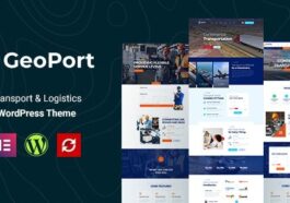 Geoport Nulled Transport & Logistics WordPress Theme Free Download