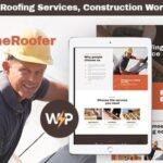 HomeRoofer Roofing Company Services & Construction WordPress Theme Nulled Free Download