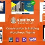KonTruk Construction & Building Elementor WordPress Theme Nulled