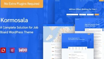 Kormosala Job Board WordPress Theme Nulled