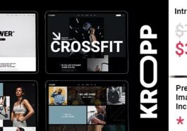 Kropp Nulled Fitness and Gym Theme Free Download