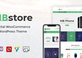 MBStore Digital WooCommerce WordPress Theme Nulled