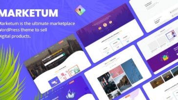 Marketum Nulled Digital Product Marketplace WordPress Theme Free Download