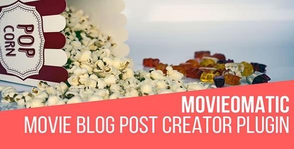 Movieomatic Automatic Post Generator Plugin for WordPress Nulled