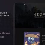Neoh NFT Portfolio and Landing Page Nulled