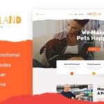 Pets Land Domestic Animals Shop & Veterinary WP Theme Nulled