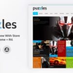 Puzzles WP Magazine Review with Store WordPress Theme + RTL Nulled