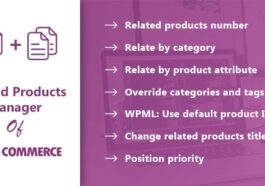 Related Products Manager for WooCommerce Nulled Free Download