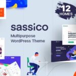 Sassico Multipurpose Saas Startup Agency WordPress Theme Nulled Free Download