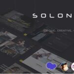 Solonick Personal Portfolio WordPress Theme Nulled