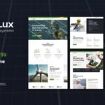 Sunlux Solar and Renewable Energy WordPress Theme Nulled