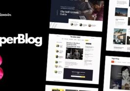 SuperBlog Nulled Powerful Blog & Magazine Theme Free Download