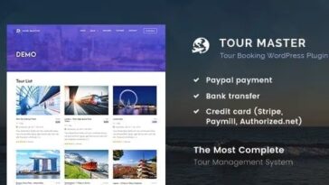 Tour Master Nulled Tour Booking Travel Hotel Free Download