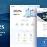 Uaques Drinking Water Delivery WordPress Theme Nulled