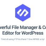 WPIDE File Manager & Code Editor Premium Nulled