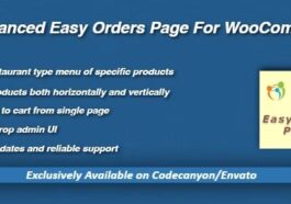 WooCommerce Advanced Easy Orders Page Nulled