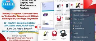 WooCommerce Tabbed Category Product Listing Nulled Free Download