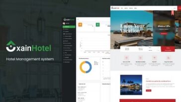 Xain Hotel Management System with Website Nulled