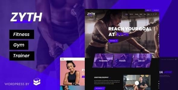 Zyth Nulled Fitness Gym Free Download